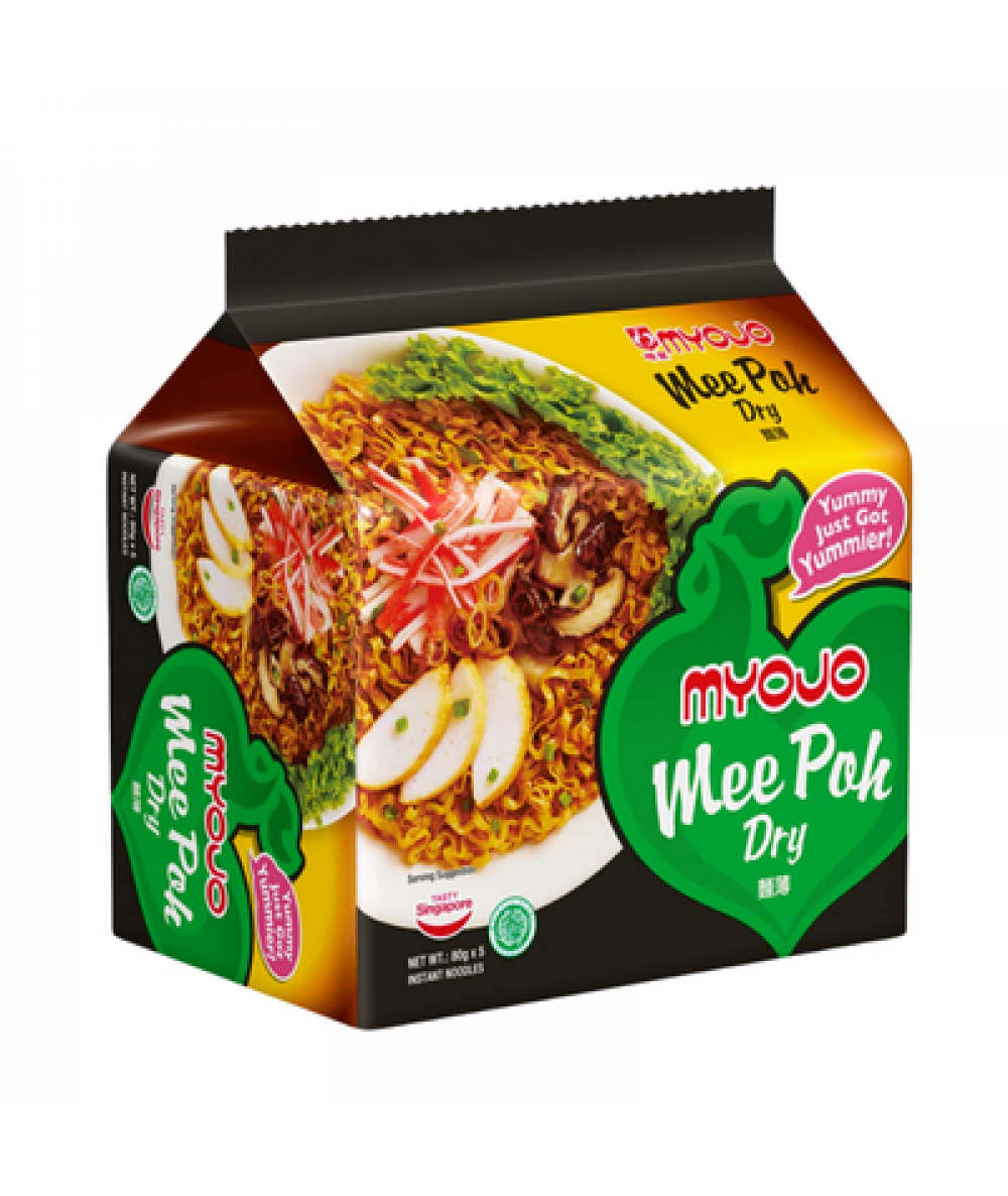 MYOJO INSTANT NOODLES 85G*5 MEE POH DRY 