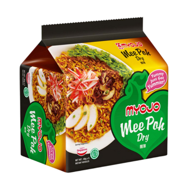MYOJO INSTANT NOODLES 85G*5 MEE POH DRY 