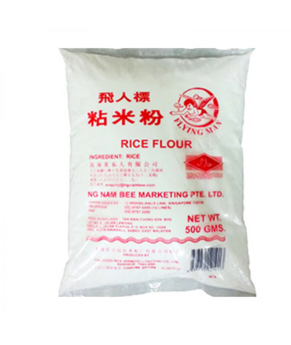 FLYING MAN BRAND RICE FLOUR 500G