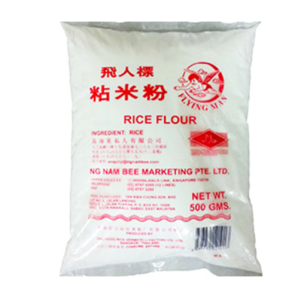 FLYING MAN BRAND RICE FLOUR 500G