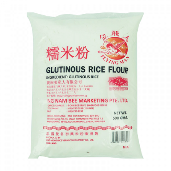FLYING MAN GLUTINOUS RICE FLOUR 500G