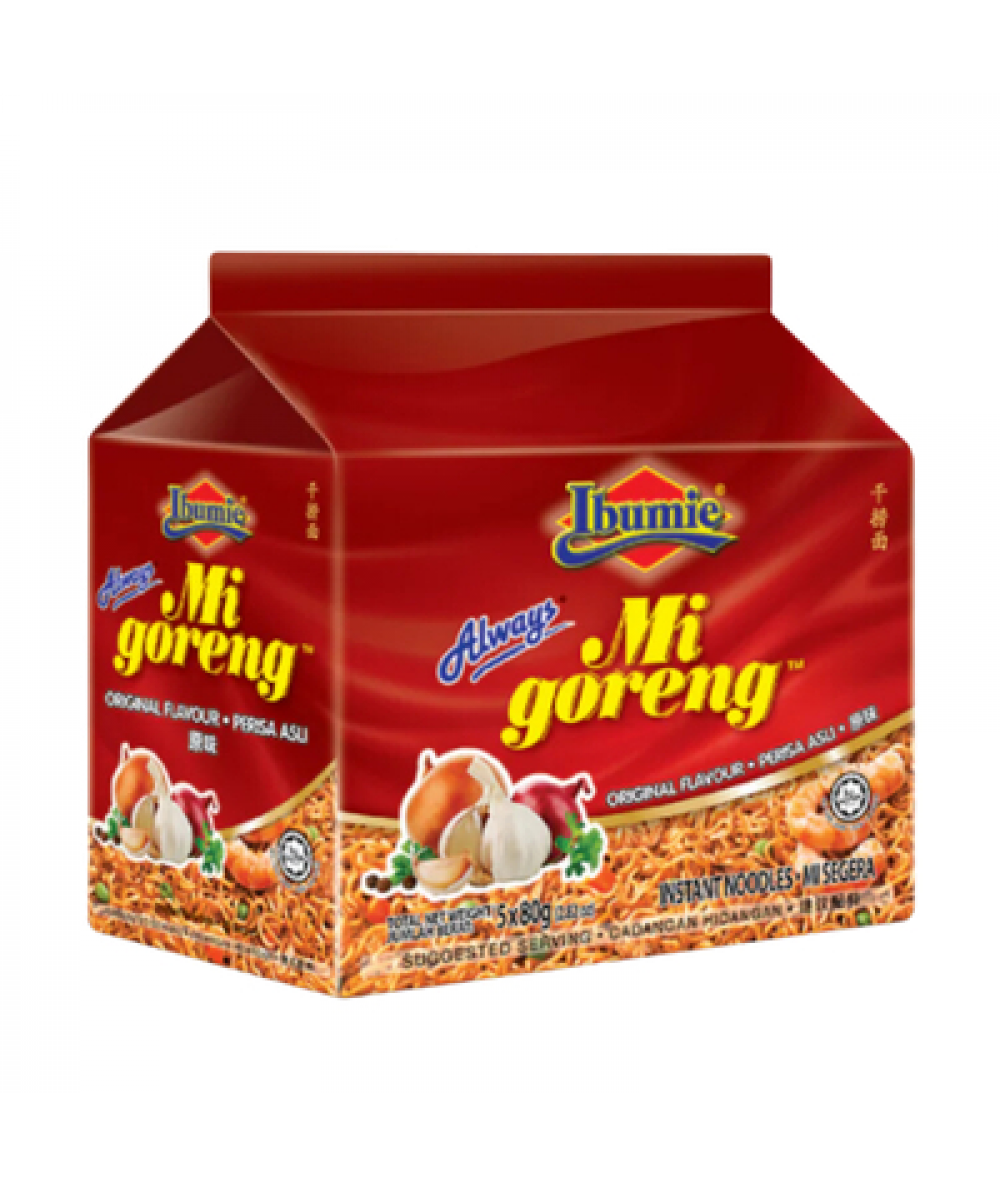 IBUMIE ALWAYS MI GORENG 80G*5 ASLI