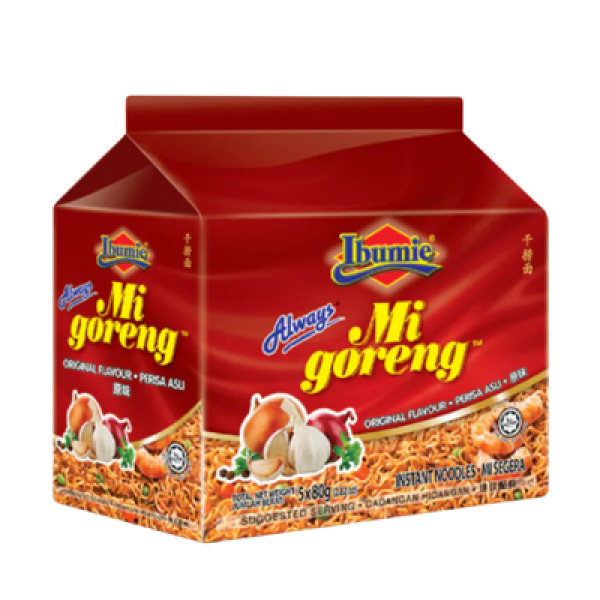 IBUMIE ALWAYS MI GORENG 80G*5 ASLI