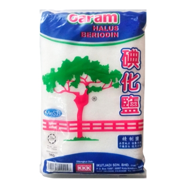 KKK GARAM HALUS BERIODIN 1KG (###)