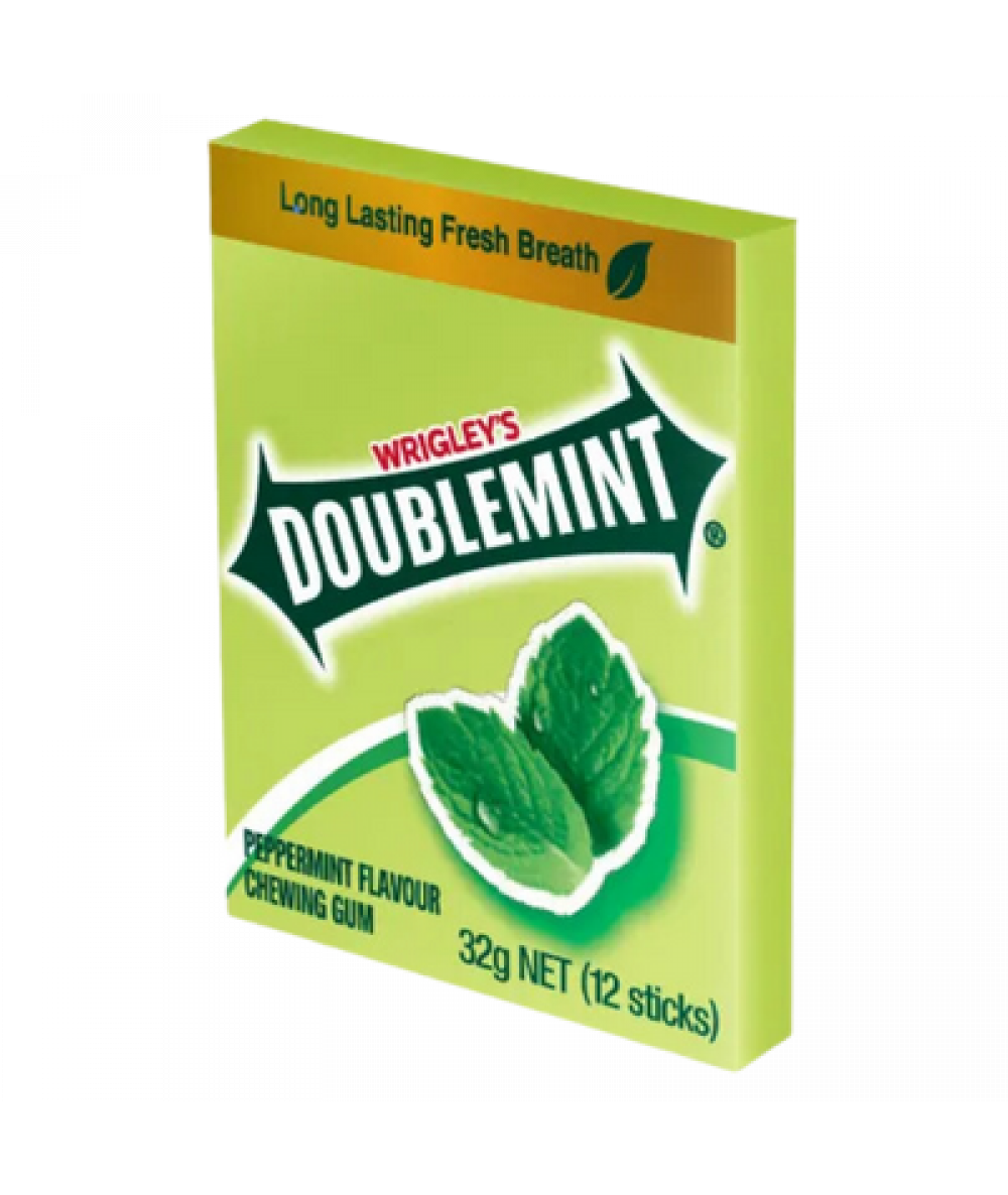 WRIGLEY'S DOUBLEMINT 12'S GOLD 