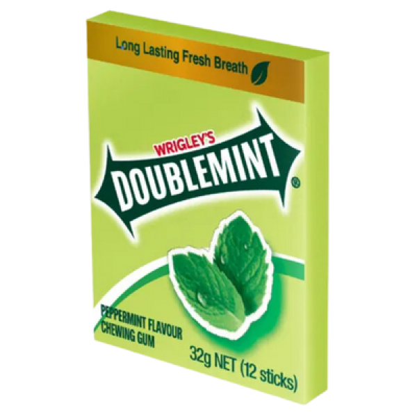 WRIGLEY'S DOUBLEMINT 12'S GOLD 