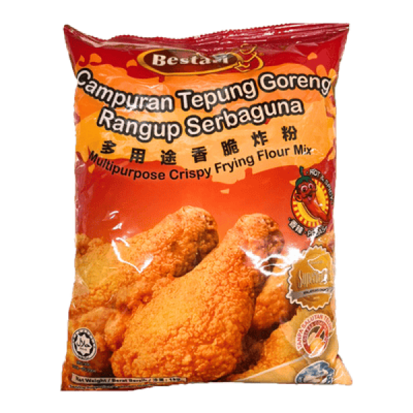 BESTARI CRISPY FRIED CHICKEN 1KG HOT&SPICY
