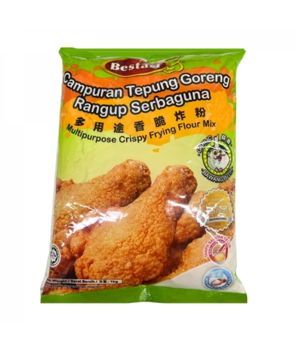 BESTARI CRISPY FRIED CHICKEN 1KG GARLIC