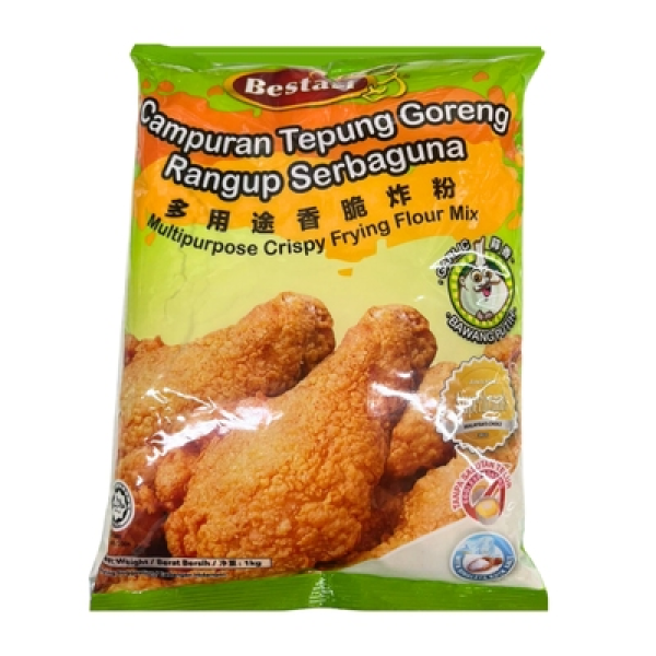 BESTARI CRISPY FRIED CHICKEN 1KG GARLIC