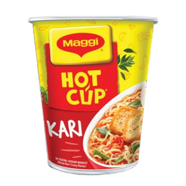MAGGI HOT CUP 59G CURRY (###)
