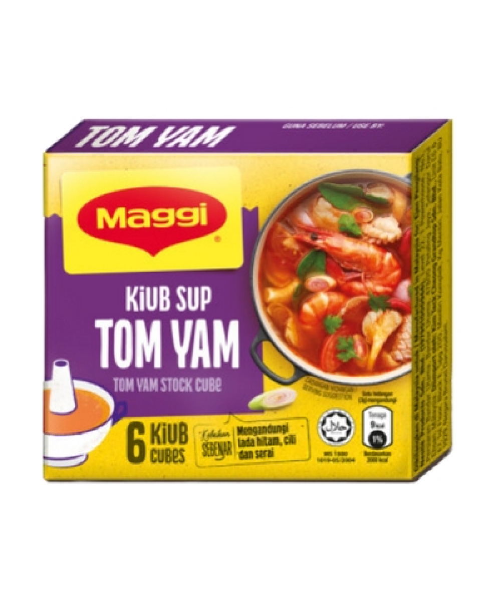 MAGGI KIUB SUP TOM YAM 10G*6 (###)