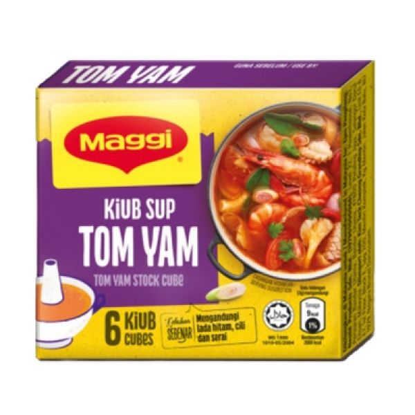 MAGGI KIUB SUP TOM YAM 10G*6 (###)