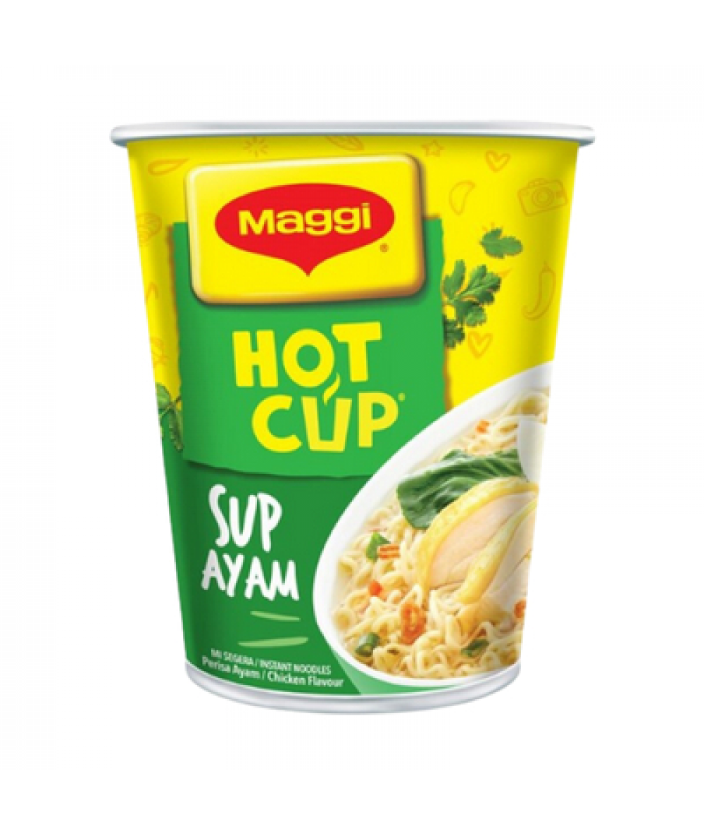 MAGGI HOT CUP 57G CHICKEN (###)