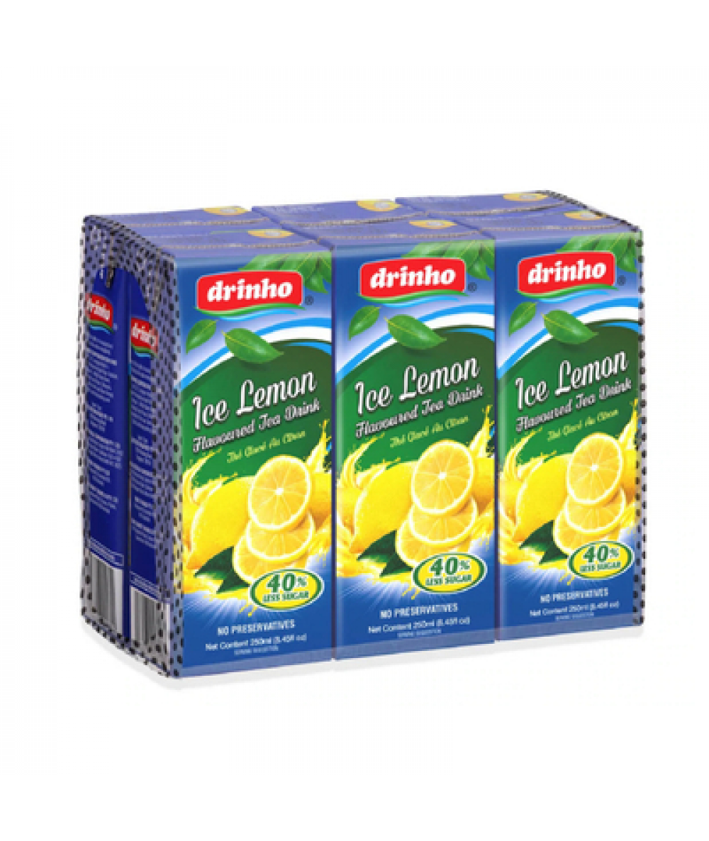 DRINHO DRINK 250ML*6 ICE LEMON TEA 