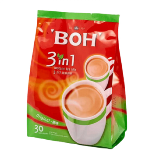 BOH INSTANT TEA MIX 3IN1 20G*30 ORIGINAL