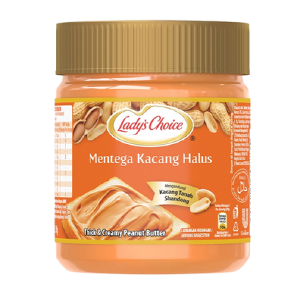 LADY'S CHOICE PEANUT BUTTER 170G CREAMY