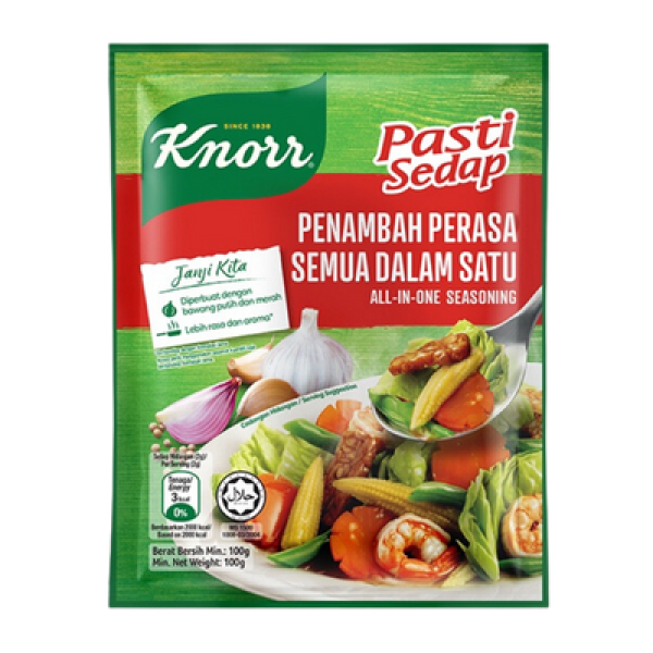KNORR PASTI SEDAP ALL IN ONE SEASONING 100G