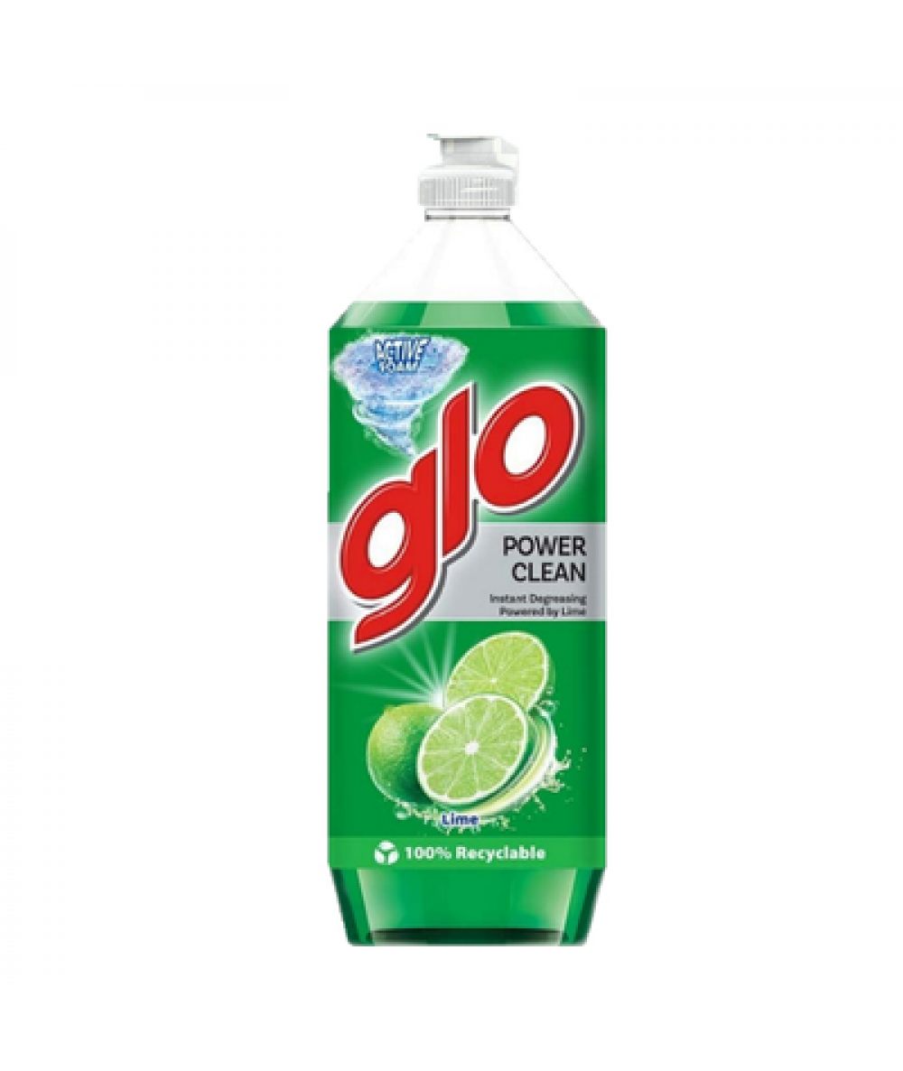 GLO DISHWASH LIQUID 800ML LIME (###)