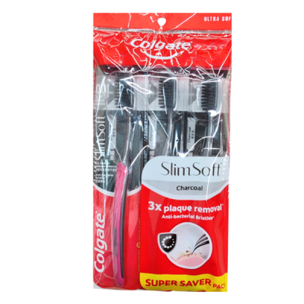 COLGATE SLIM SOFT B2F1 CHARCOAL ULTRA SOFT 