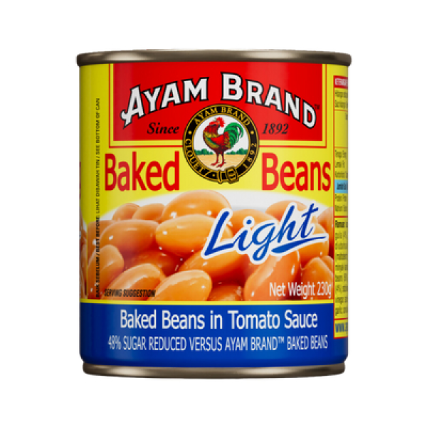 AYAM BRAND BAKED BEANS 230G LIGHT