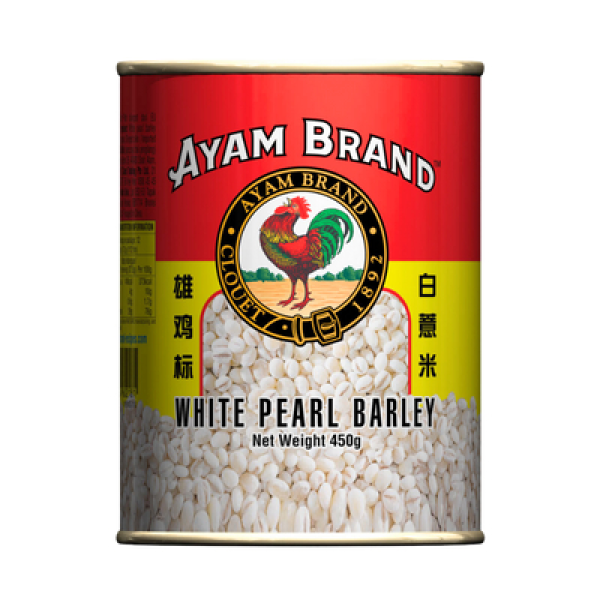 AYAM BRAND WHITE PEARL BARLEY 450G