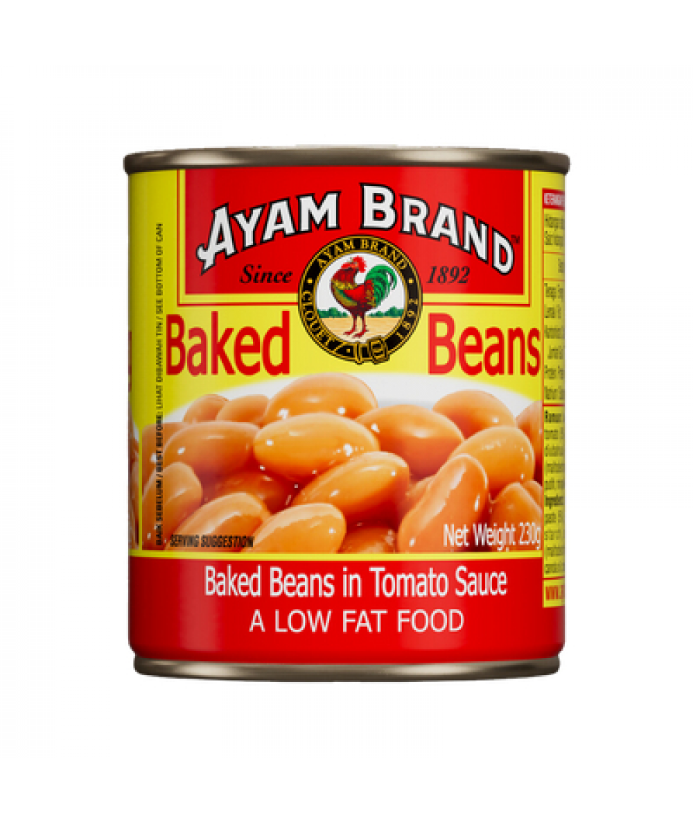 AYAM BRAND BAKED BEANS 230G TOMATO