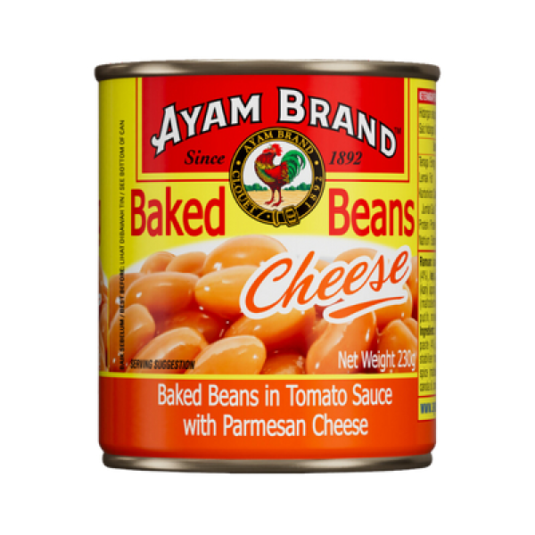 AYAM BRAND BAKED BEANS 230G CHEESE