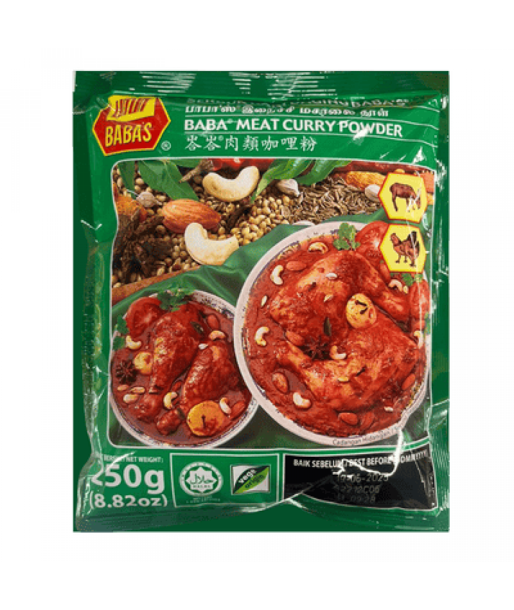 BABA'S MEAT CURRY POWDER 250G