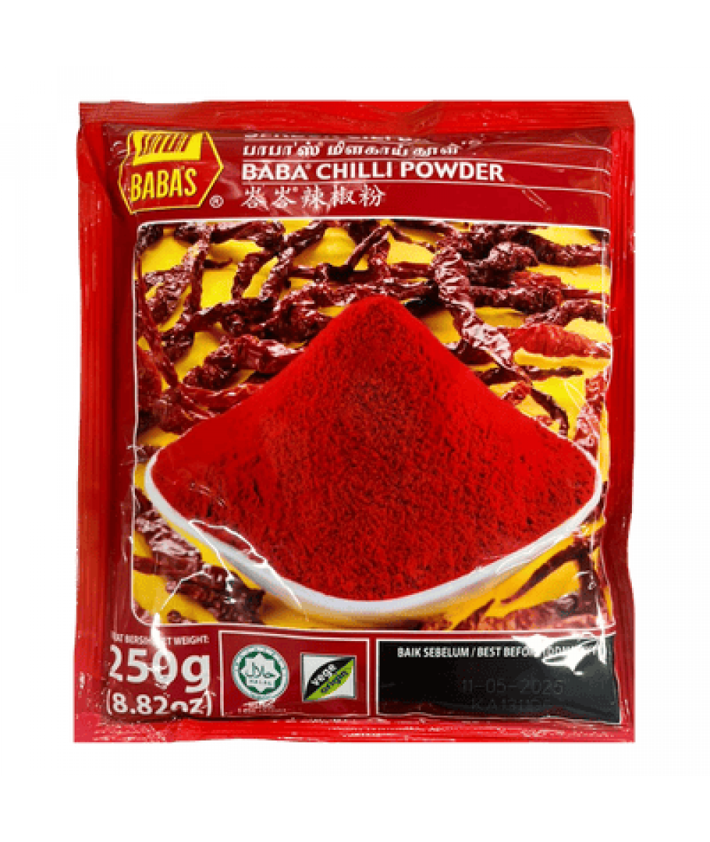 BABA'S CHILLI POWDER 250G