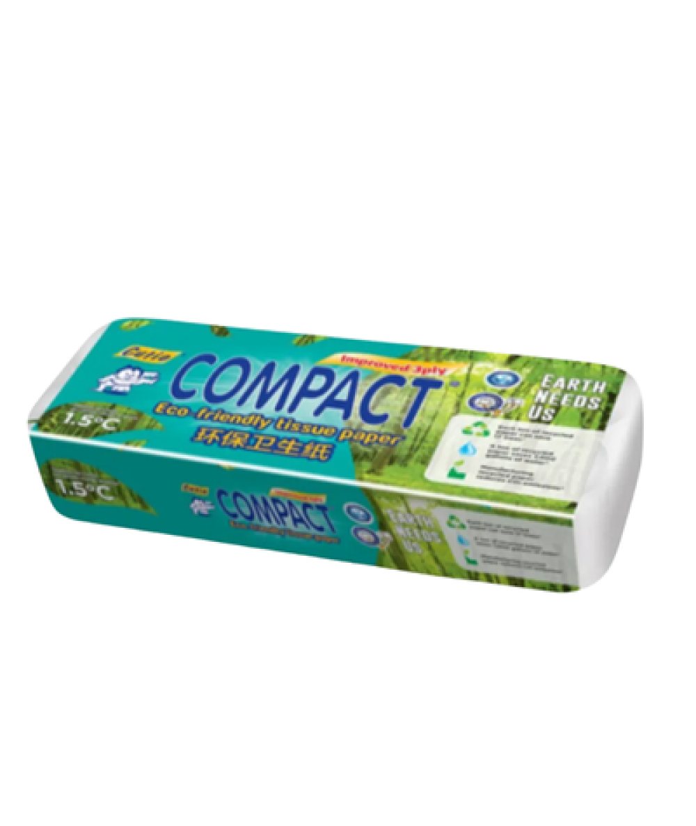 CUTIE COMPACT TOILET ROLL 2PLY 10'R
