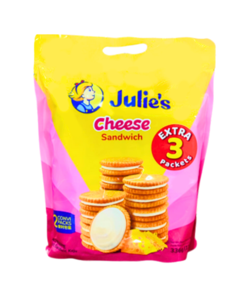 JULIE'S SANDWICH 330G CHEESE 