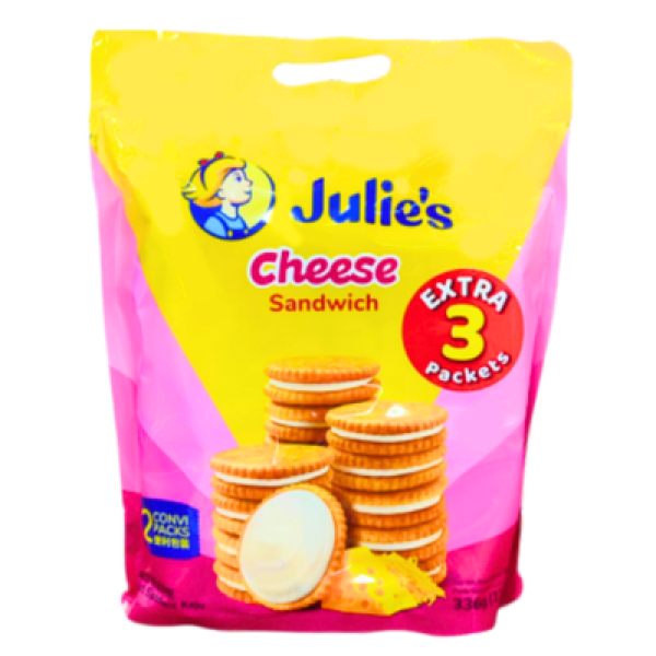 JULIE'S SANDWICH 330G CHEESE 