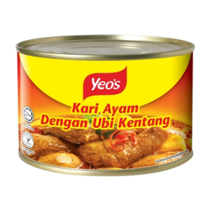 YEO'S CHICKEN CURRY W/POTATOES 405G (###)