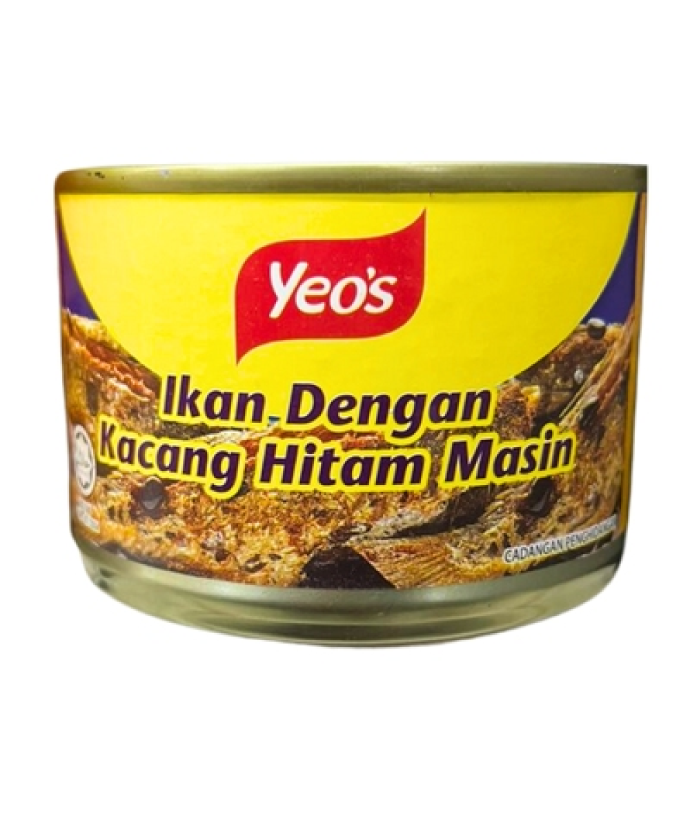 YEO'S FRIED FISH W/SALTED BLACK BEANS 155G