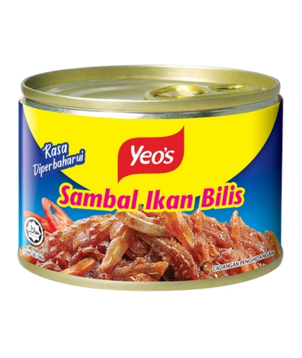 YEO'S ANCHOVIES SAMBAL 160G