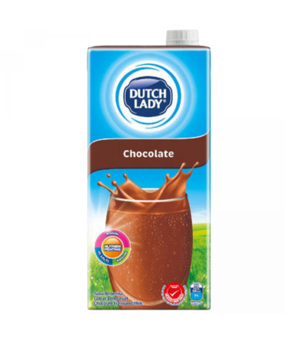 DUTCH LADY UHT MILK 1L CHOCOLATE