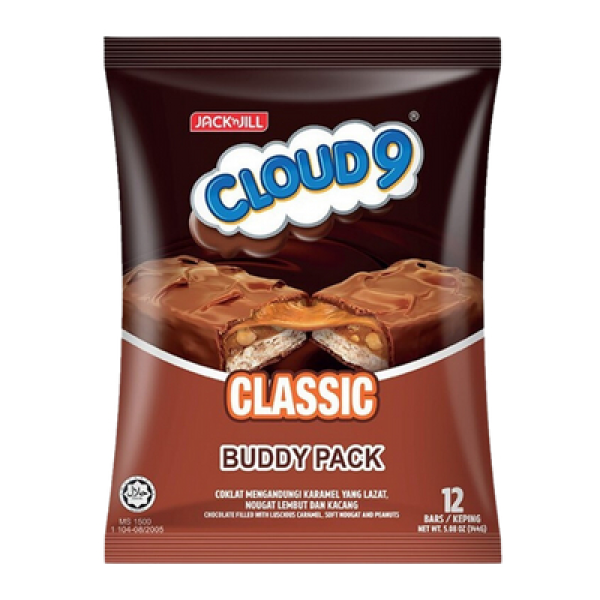 CLOUD 9 BUDDY PACK CHOCOLATE 12G*12