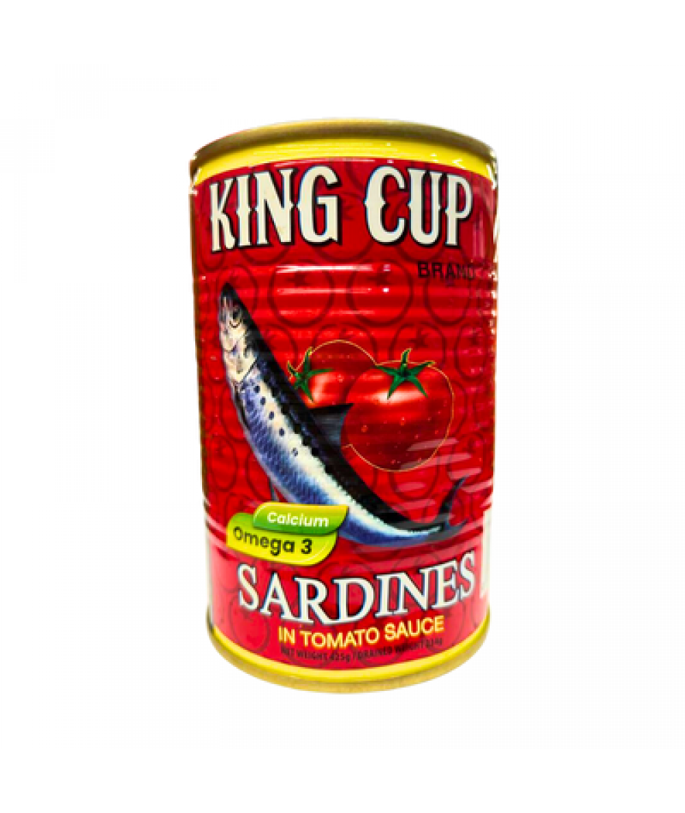 KING CUP SARDINES IN TOMATO 425G