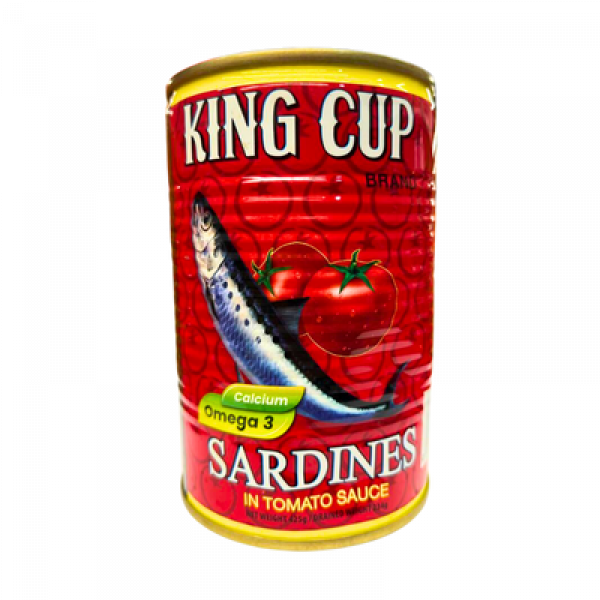 KING CUP SARDINES IN TOMATO 425G