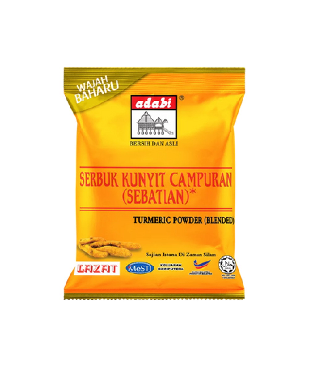 ADABI SERBUK KUNYIT CAMPURAN (SEBATIAN) 30G 