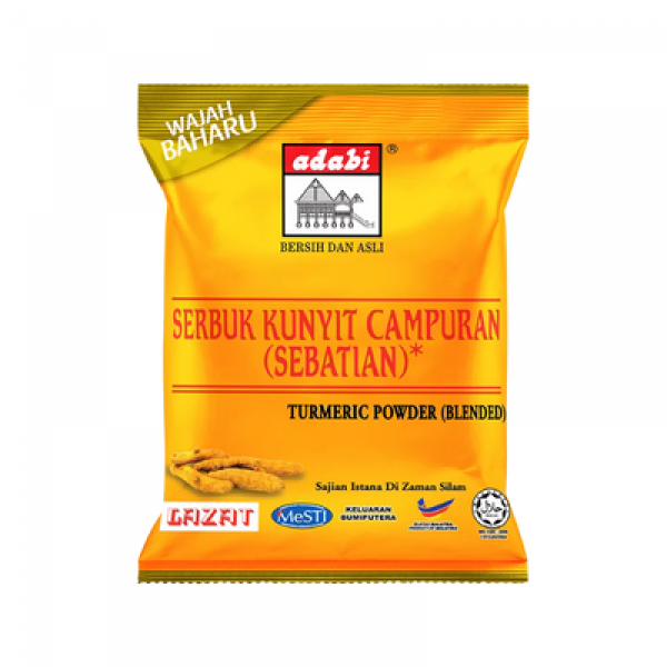 ADABI SERBUK KUNYIT CAMPURAN (SEBATIAN) 30G 