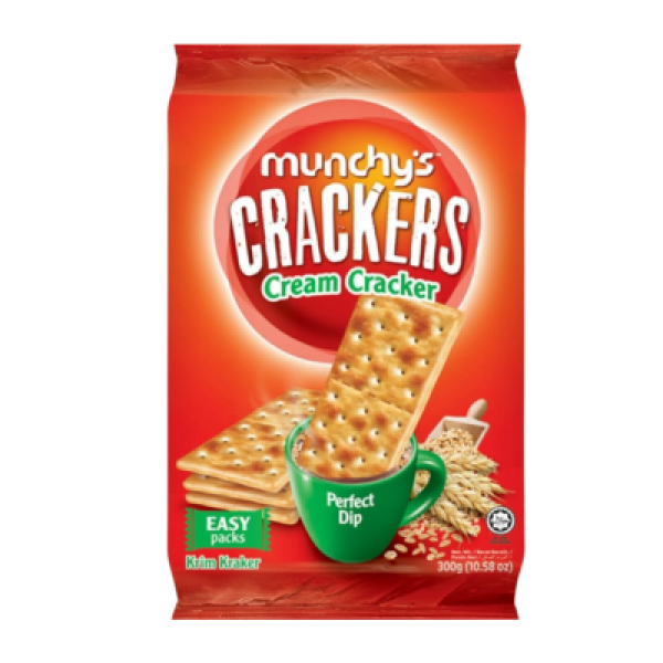 MUNCHY'S CREAM CRACKER 300G (###)