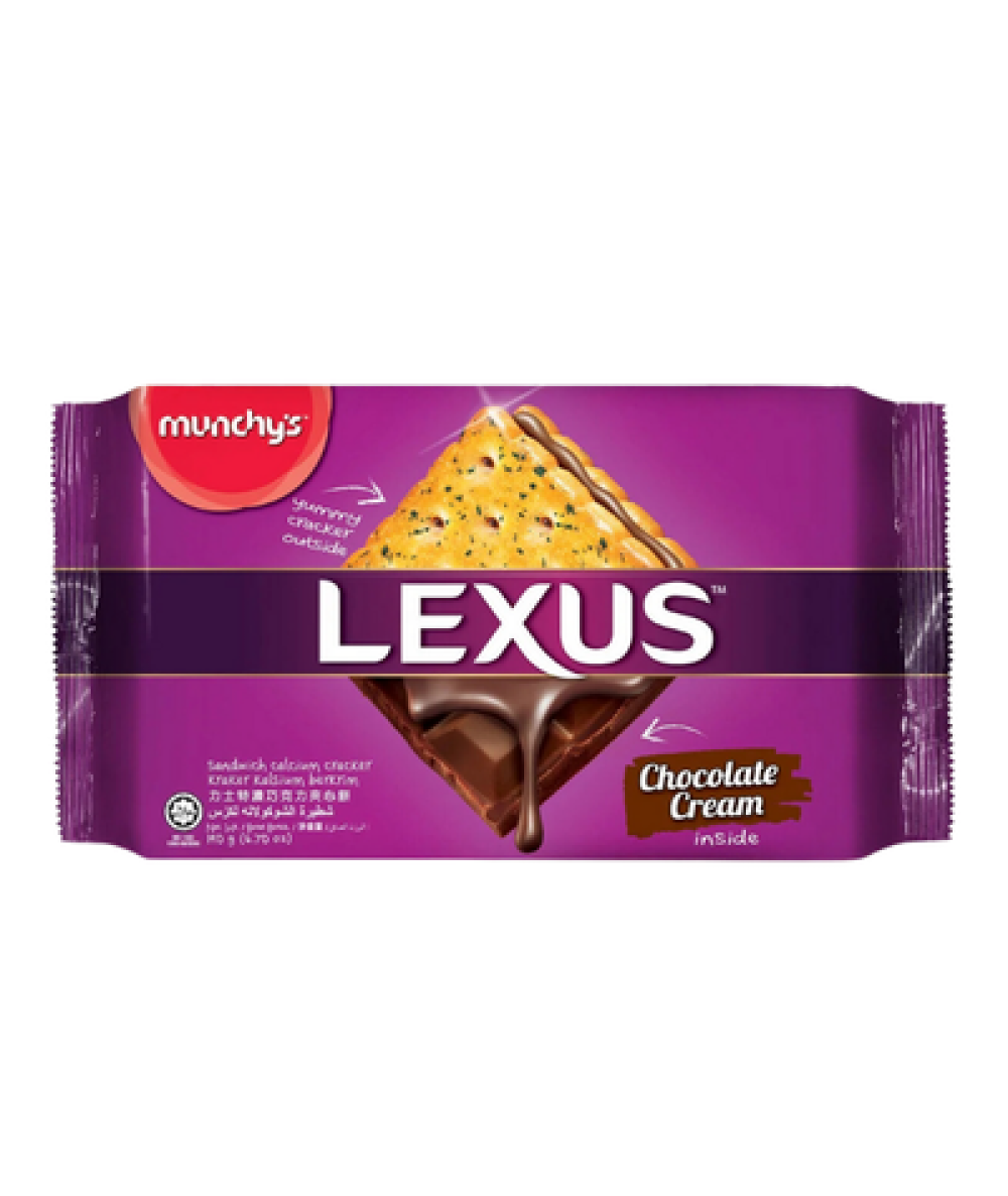 MUNCHY'S LEXUS SANDWICH 190G CHOCO(###)