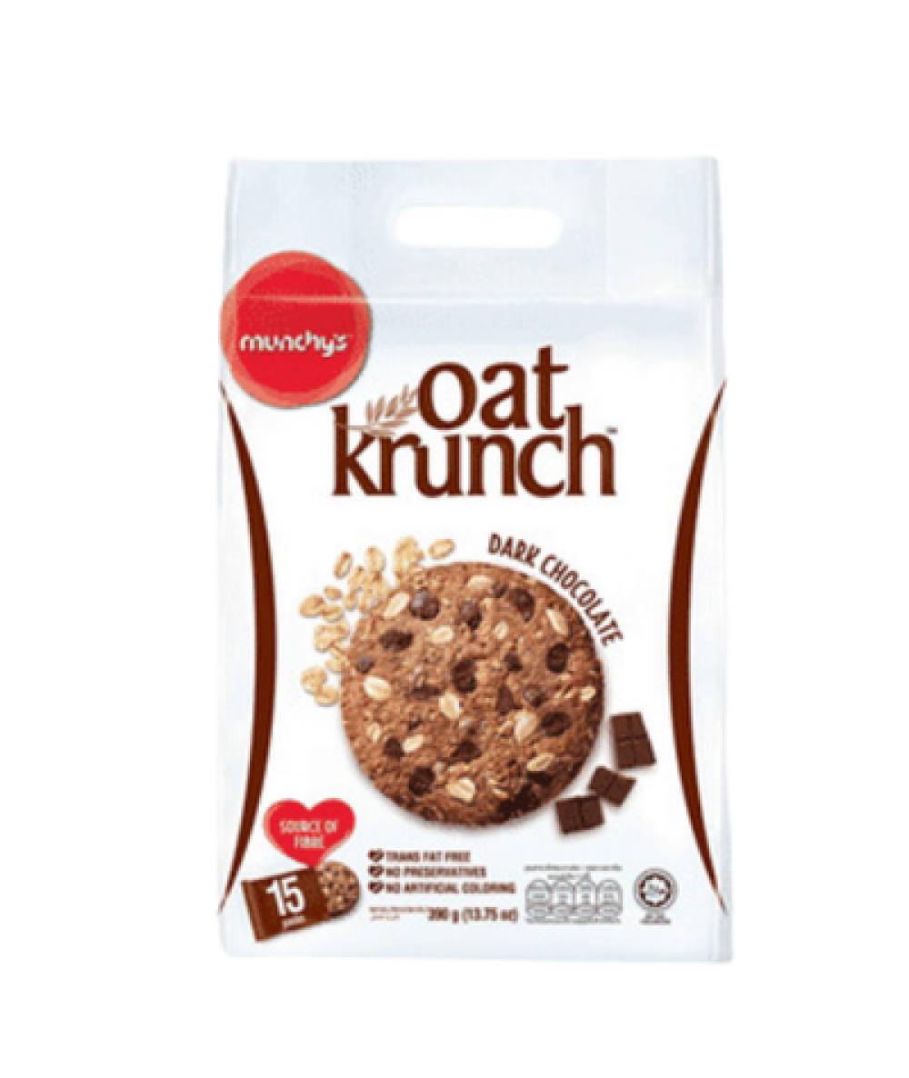 MUNCHY'S OATKRUNCH 390G DARK CHOCOLATE (###)