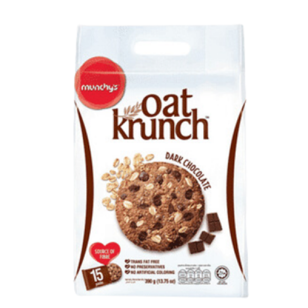 MUNCHY'S OATKRUNCH 390G DARK CHOCOLATE (###)