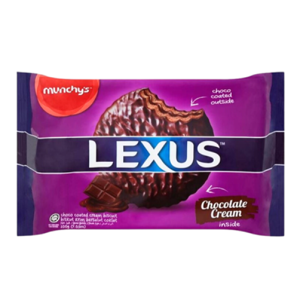 MUNCHY'S LEXUS COATED 200G CHOCOLATE CREAM 