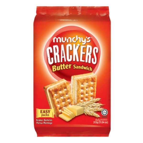 MUNCHY'S CRACKER BUTTER SANDWICH 270G