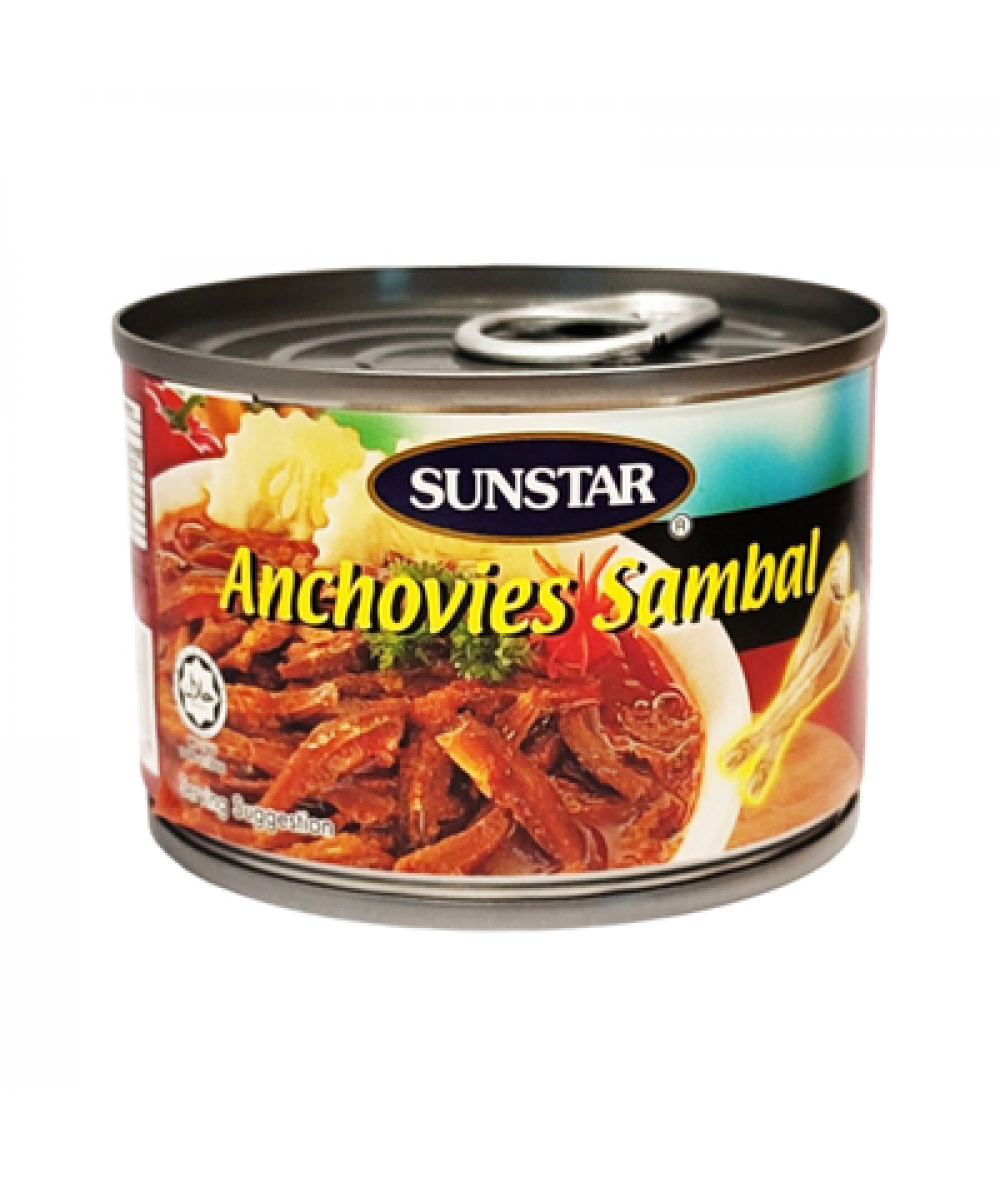 SUNSTAR ANCHOVIES SAMBAL 160G