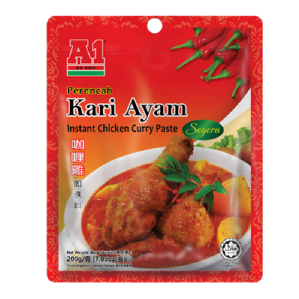 A1 INSTANT CHICKEN CURRY SAUCE 200G