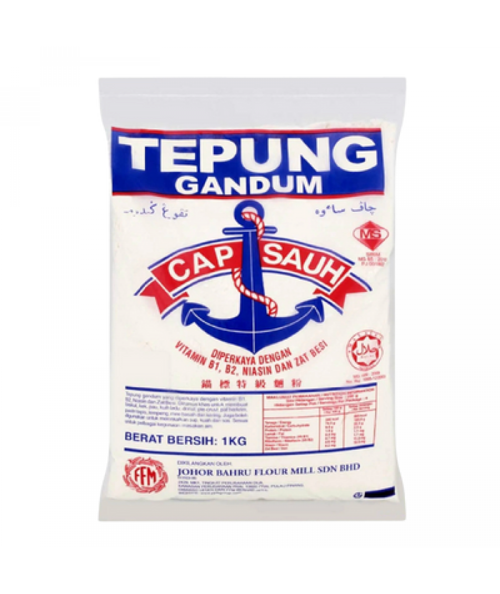 CAP SAUH TEPUNG GANDUM 1KG